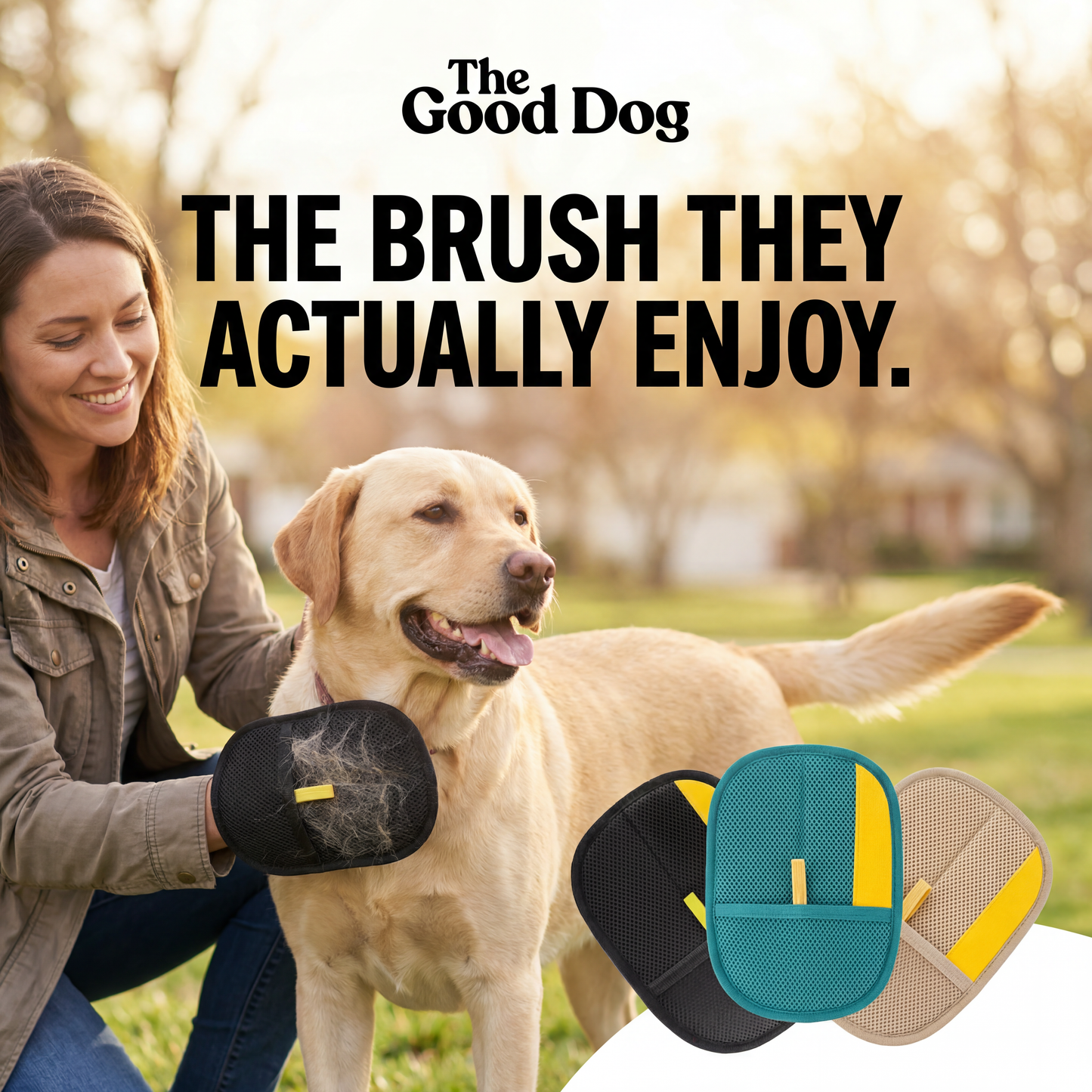 The Good Dog Hair Mitt