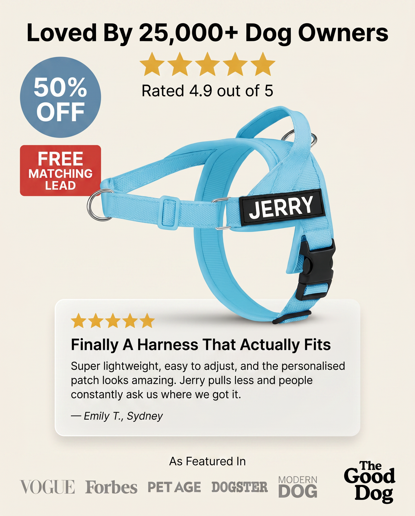 The Good Dog Harness