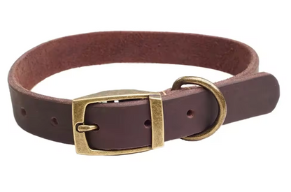 The Good Dog Leather Collar Gift